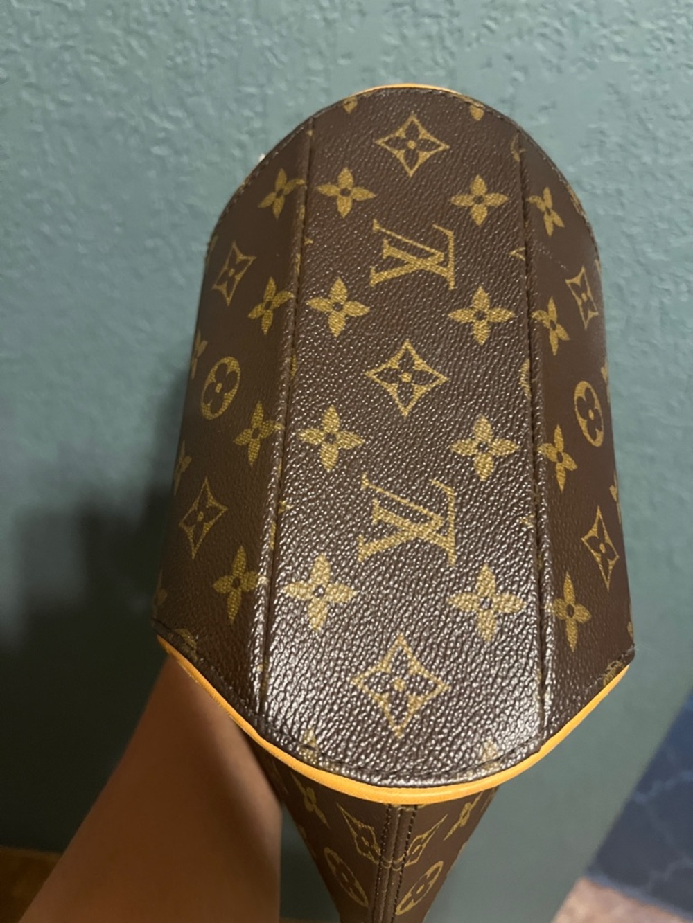 Louis Vuitton Monogram Ellipse  Satchel /shoulder bag in Brown and Tan canvas - Picture 4 of 9